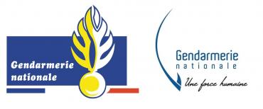 ancien logo / nouveau logo de la gendarmerie