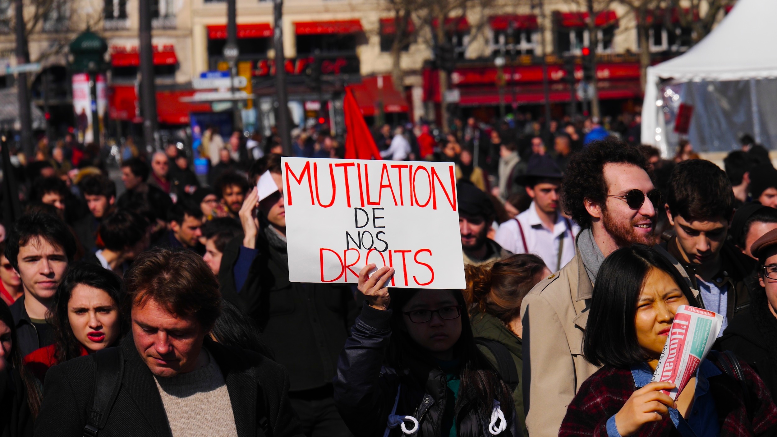 «Mutilation de nos droits»