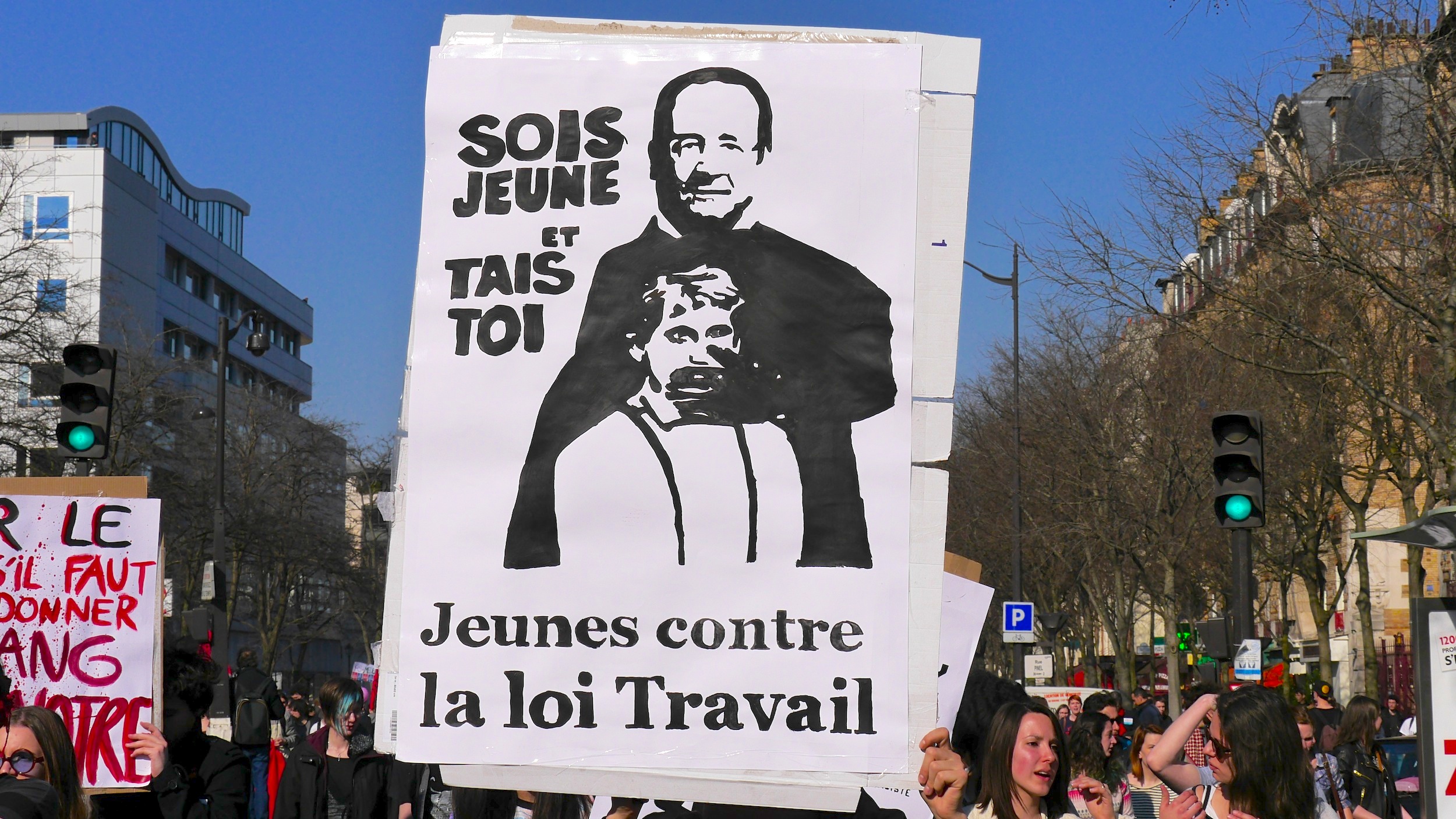 «Sois jeune et tais-toi. Jeunes contre la loi Travail»