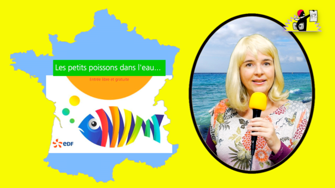 «Le Tricastin, qui a pollué les cours d'eau, convie les habitants de tout le canton à découvrir les petits poissons»