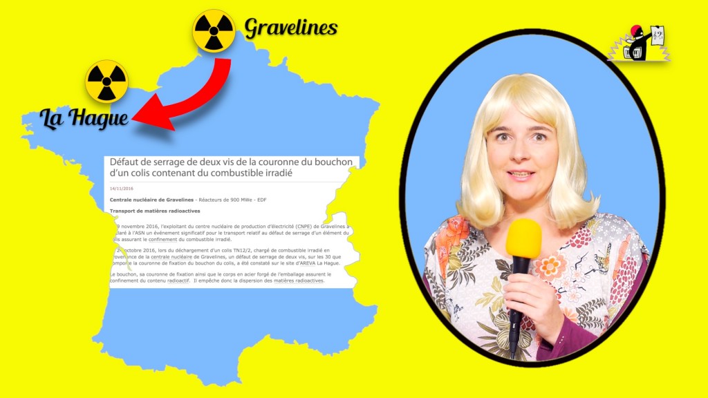 « Un convoi nucléaire a voyagé sans souci de Gravelines à La Hague, bien qu’un de ses colis ait eu le bouchon imparfaitement fermé »